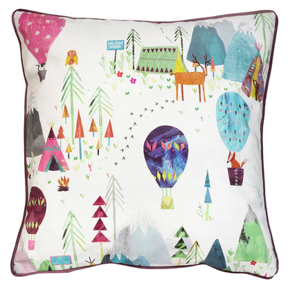 Prestigious Textiles Away We Go Cushion - Candyfloss