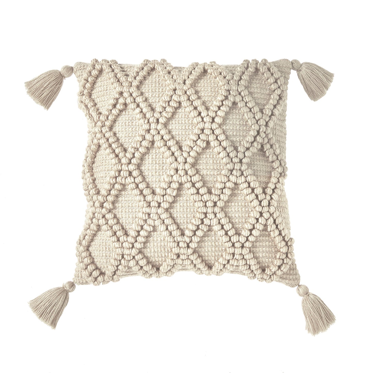Alda Outdoor Cushion by Drift Home in Natural 43 x 43cm - Cushion - Drift Home