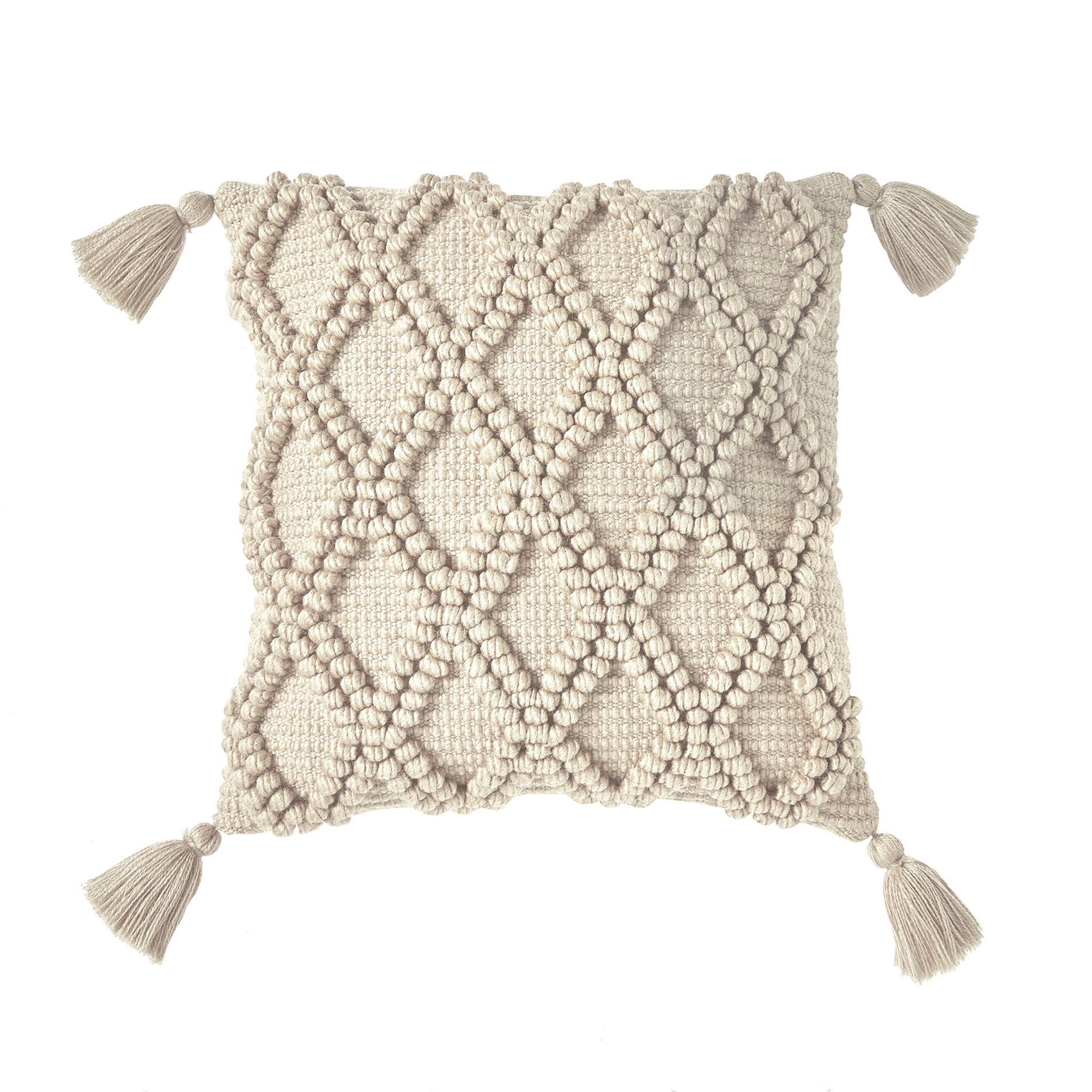 Alda Outdoor Cushion by Drift Home in Natural 43 x 43cm - Cushion - Drift Home