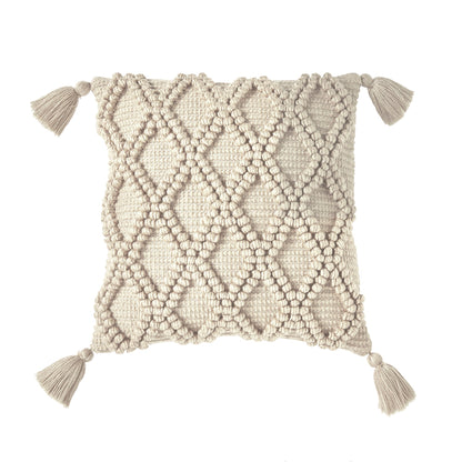 Alda Outdoor Cushion by Drift Home in Natural 43 x 43cm - Cushion - Drift Home