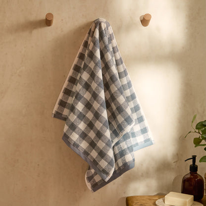 Yard Barton Bath Towels - Denim Blue