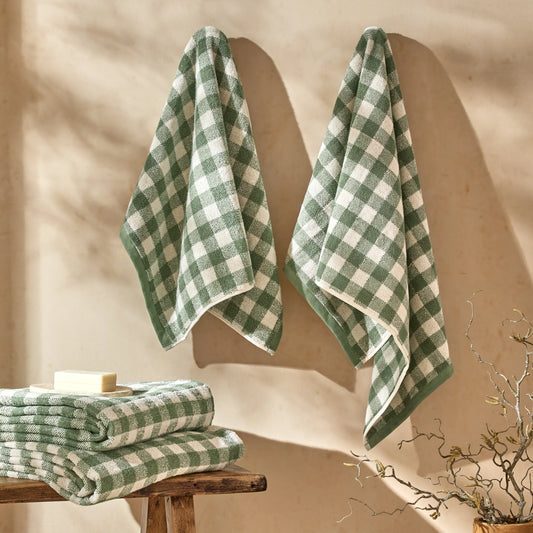 Yard Barton Bath Towels - Forest