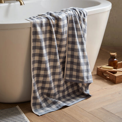 Yard Barton Bath Towels - Denim Blue