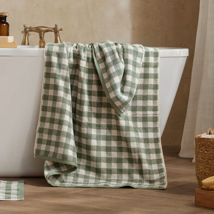 Yard Barton Bath Towels - Forest