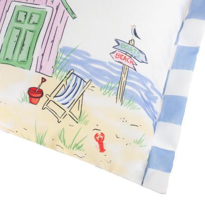 Furn Beach Huts Rectangular Outdoor Cushion - Multi