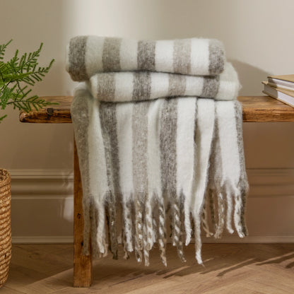 Wylder Beechwood Throw - Heath