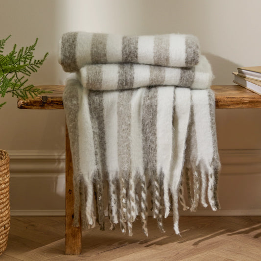 Wylder Beechwood Throw - Heath