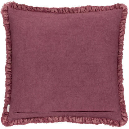 Yard Bertie Cushion - Burnt Red
