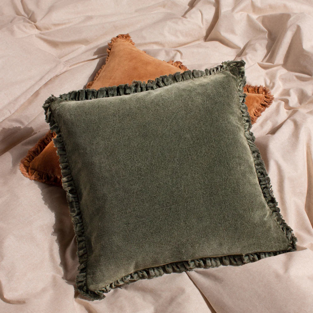 Yard Bertie Cushion - Moss