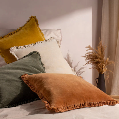 Yard Bertie Cushion - Rust