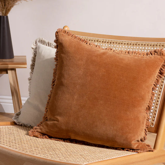 Yard Bertie Cushion - Rust