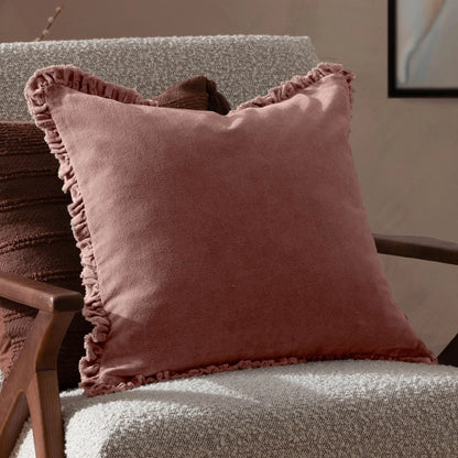 Yard Bertie Cushion - Rosewood