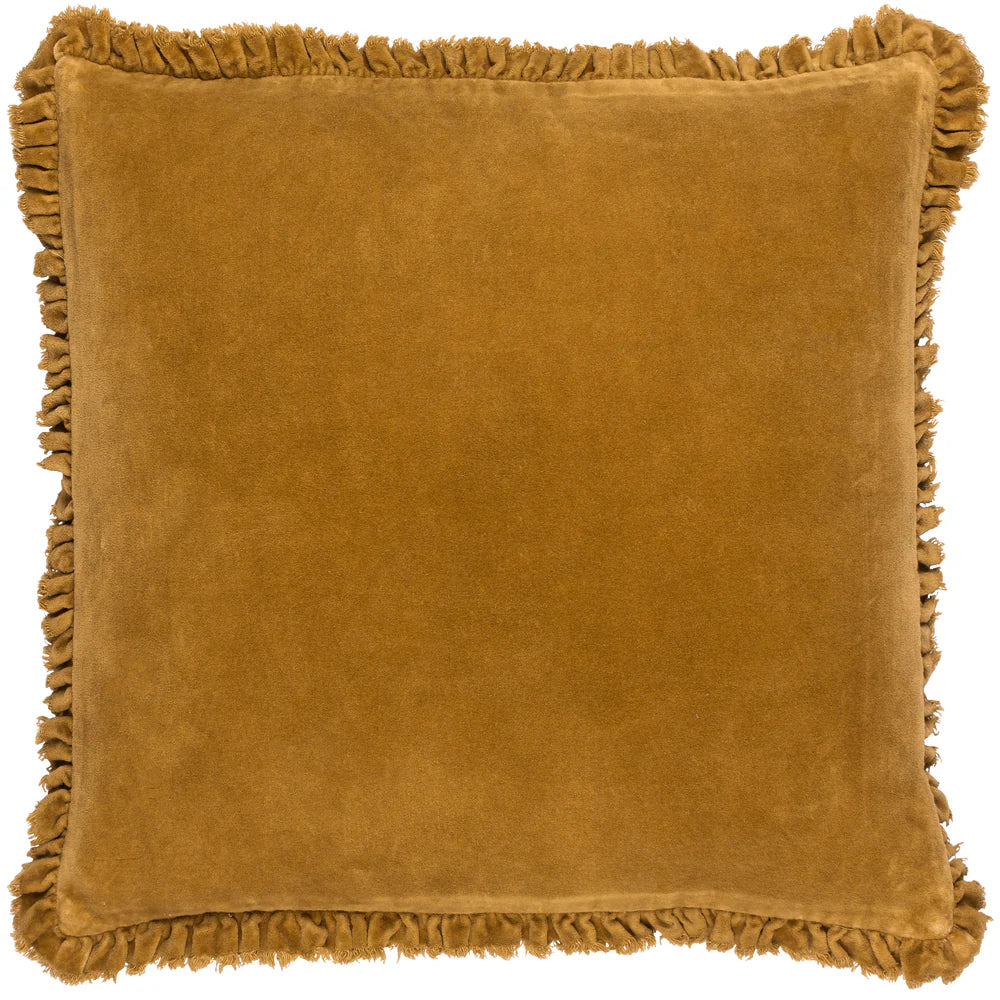 Yard Bertie Cushion - Saffron