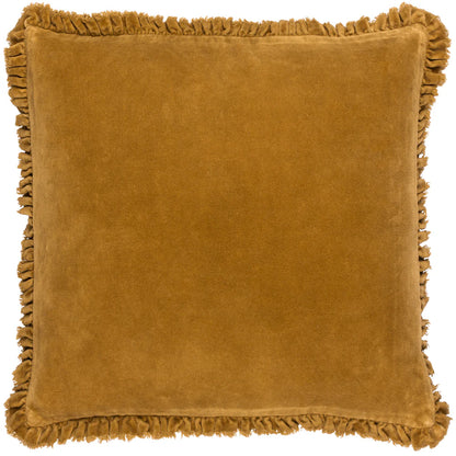 Yard Bertie Cushion - Saffron