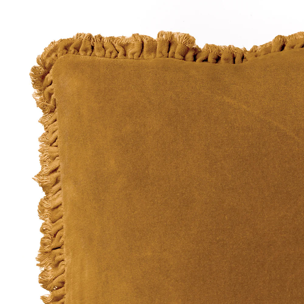 Yard Bertie Cushion - Saffron
