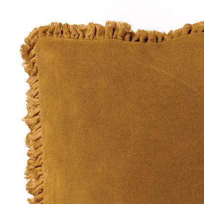 Yard Bertie Cushion - Saffron