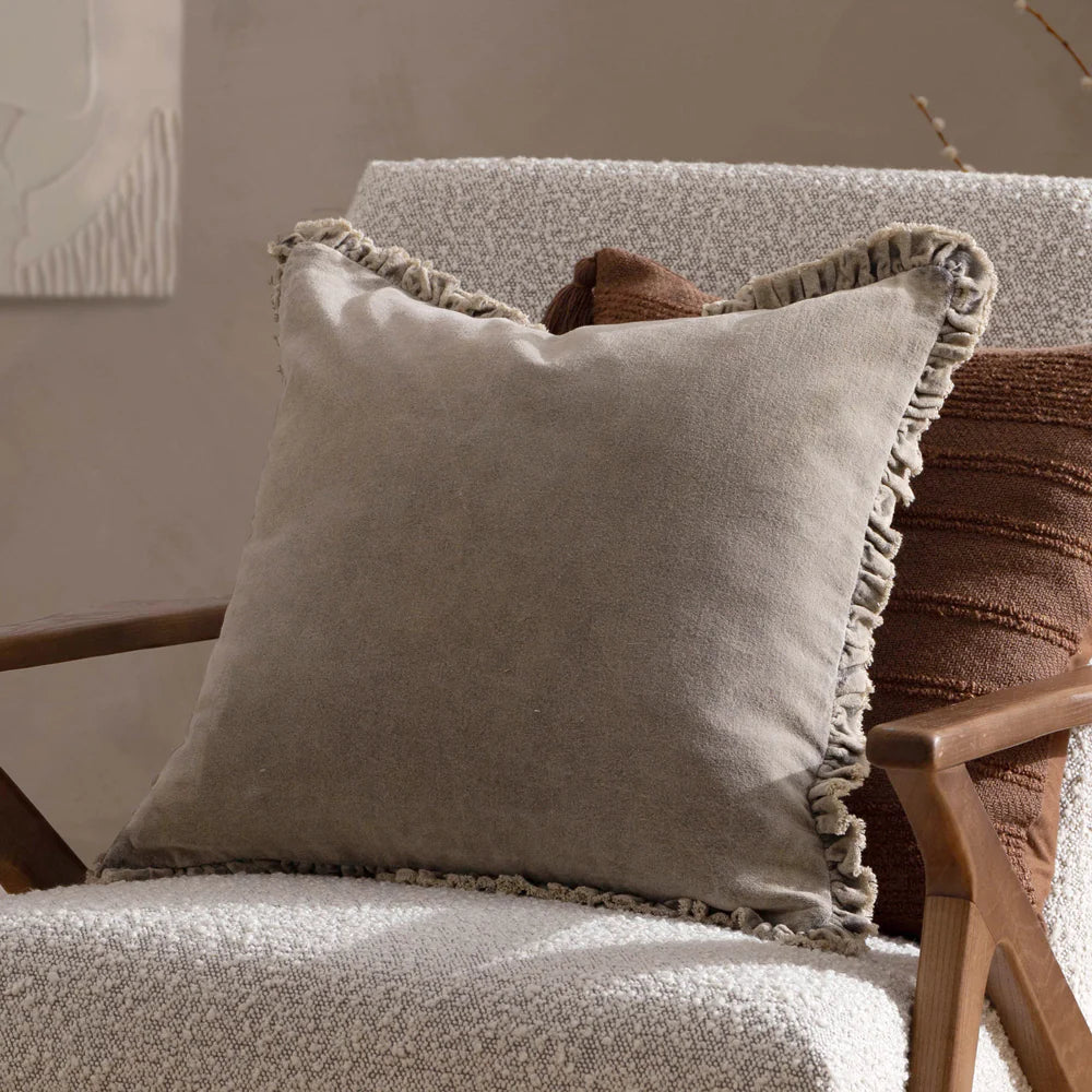 Yard Bertie Cushion - Taupe