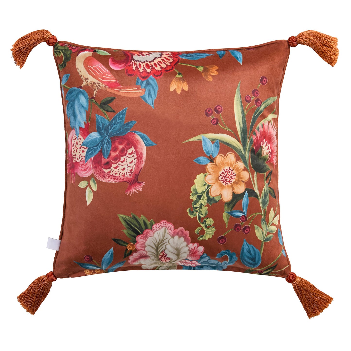 Dreams & Drapes Design Bejewelled Cushion - Spice