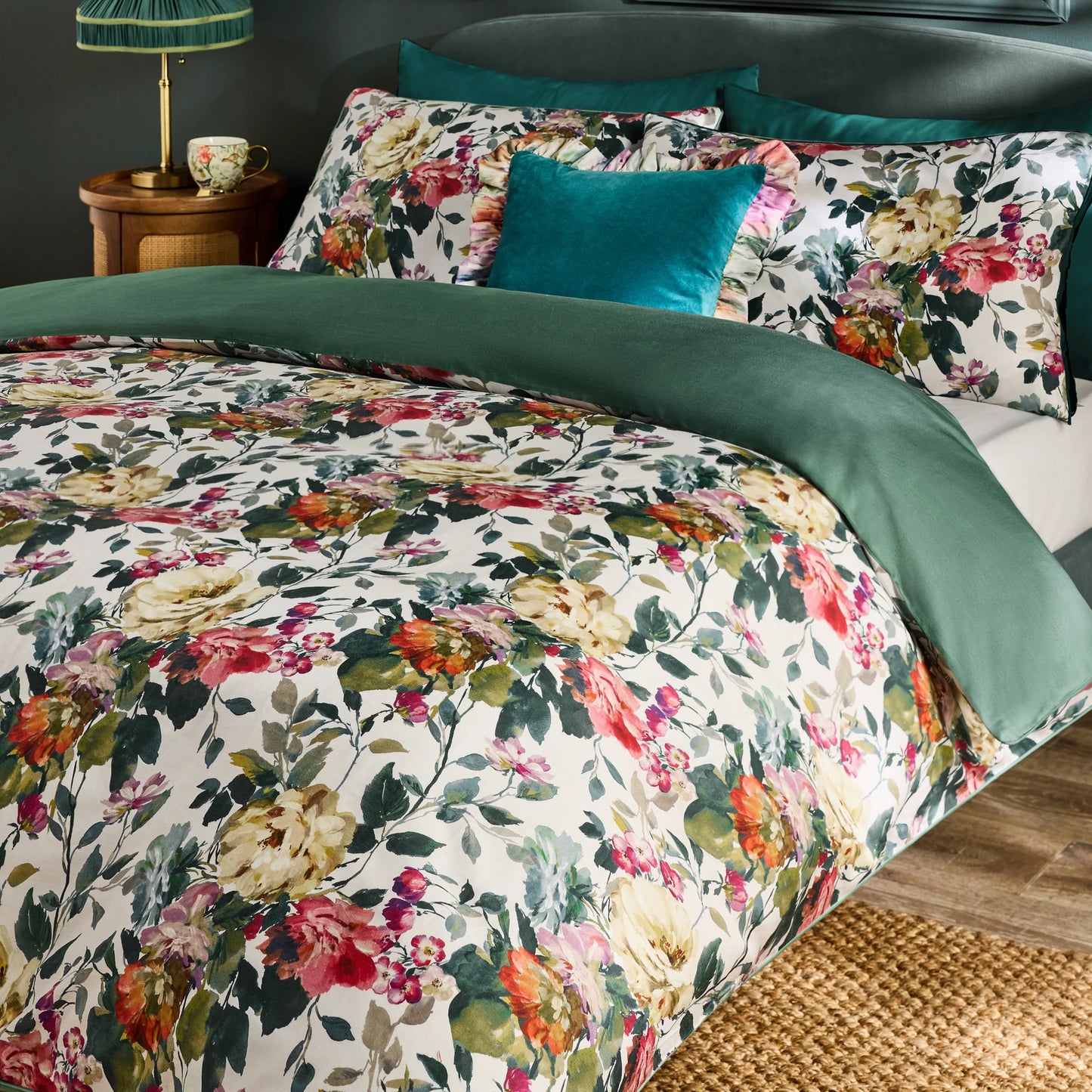 Clarke & Clarke Bloom Duvet Cover Set - Spring