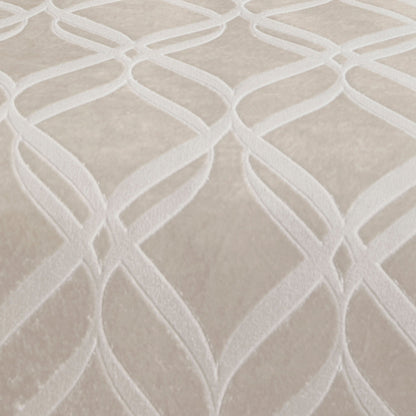 Soiree Belfort Velvet Duvet Cover Set - Champagne