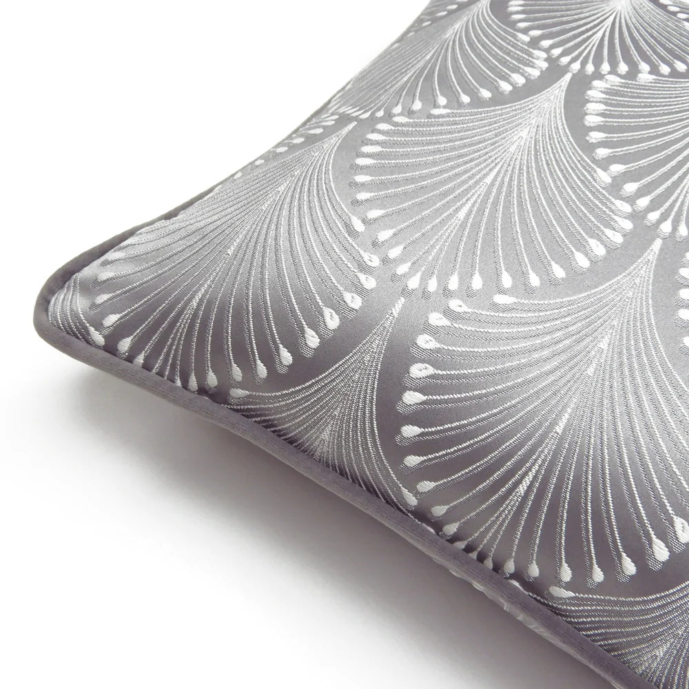 Prestigious Textiles Boudoir Cushion - Chrome