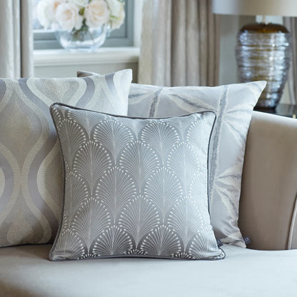 Prestigious Textiles Boudoir Cushion - Chrome