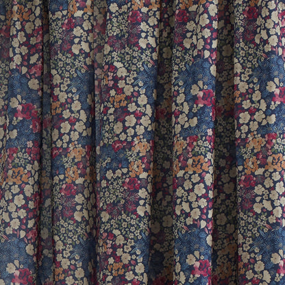 Dreams & Drapes Design Bessie Pencil Pleat Curtains - Navy