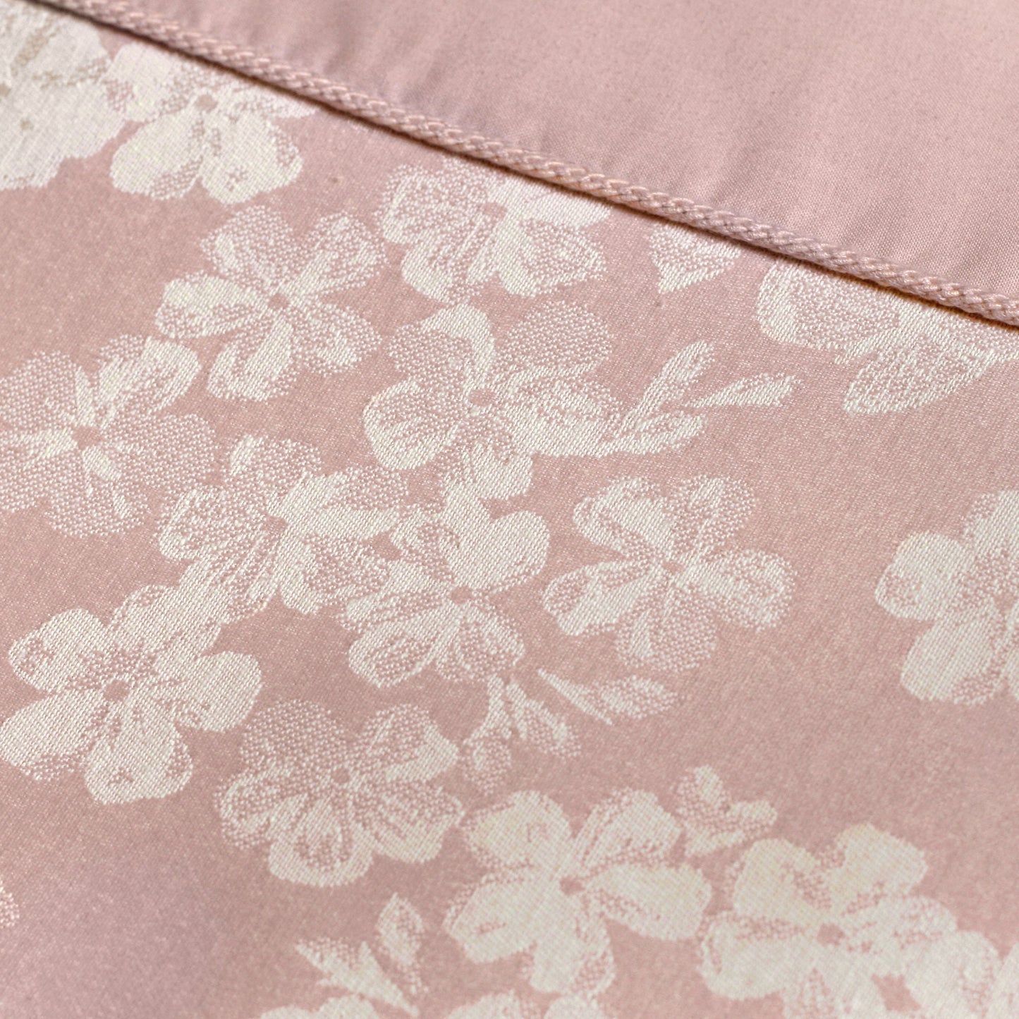 Blossom Duvet Cover Set by Dreams & Drapes Woven in Blush - Duvet Cover Set - Dreams & Drapes Woven