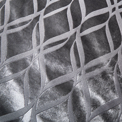Belfort Duvet Cover Set by Soiree in Slate - Duvet Cover Set - Soiree
