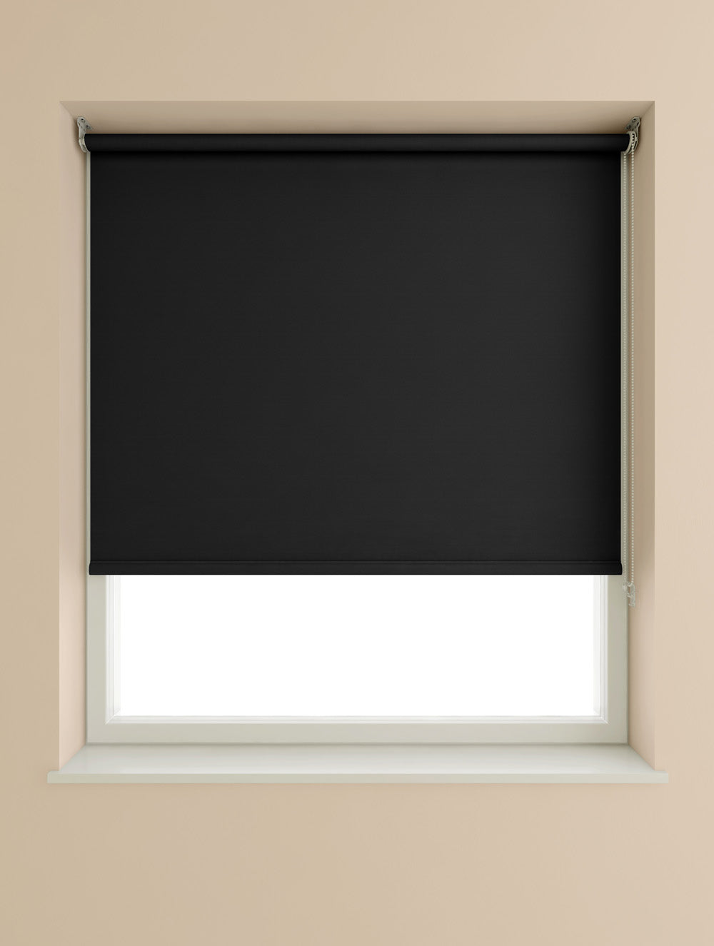 Speedy Blackout Roller Blind - Black