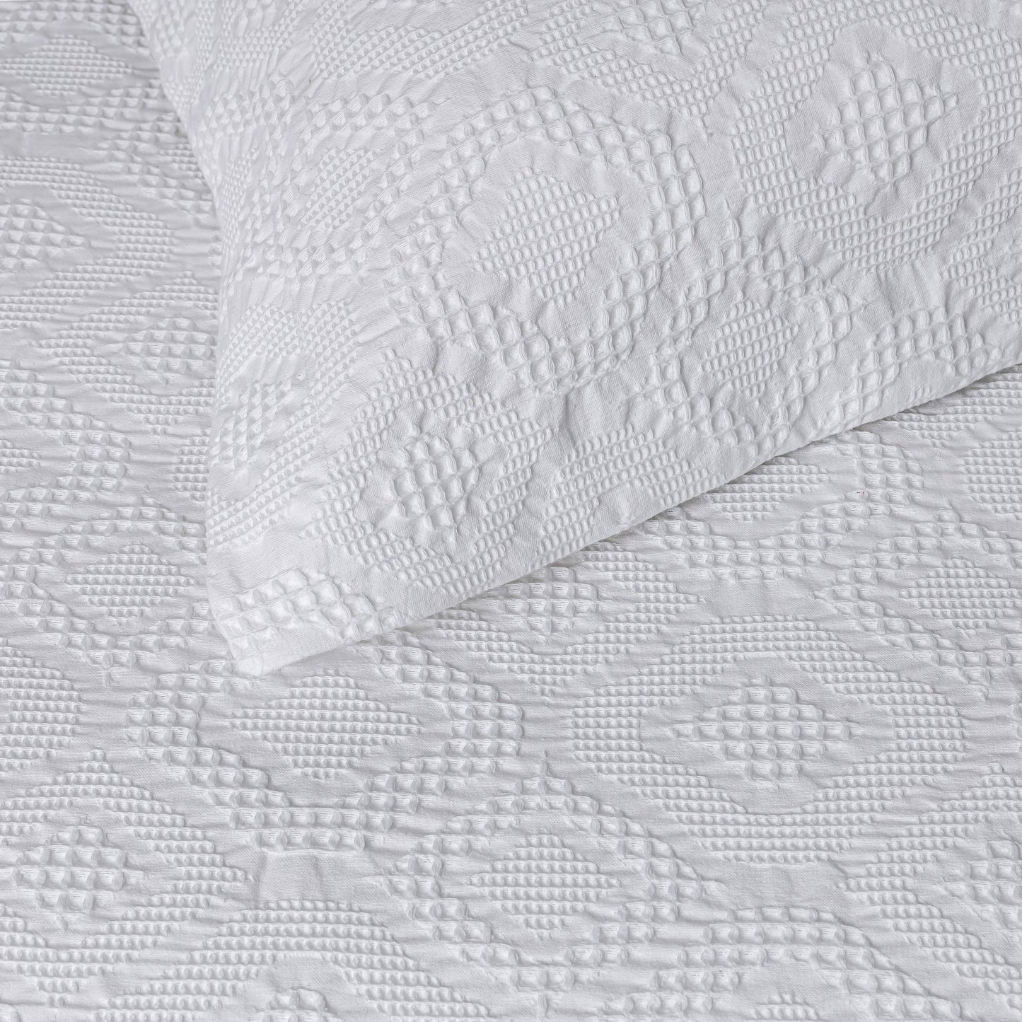 Design Port Brittany Duvet Cover Set - White