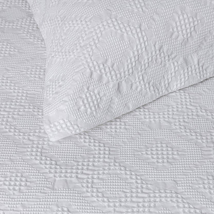 Design Port Brittany Duvet Cover Set - White