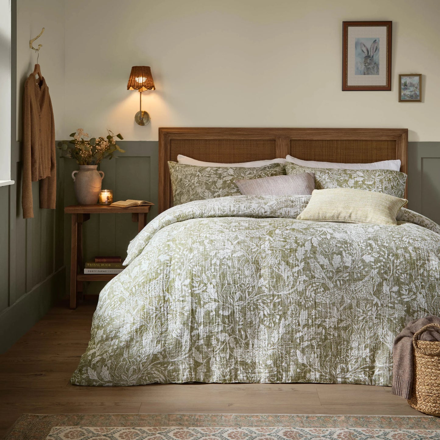 Voyage Maison Cademuir Duvet Cover Set - Sage