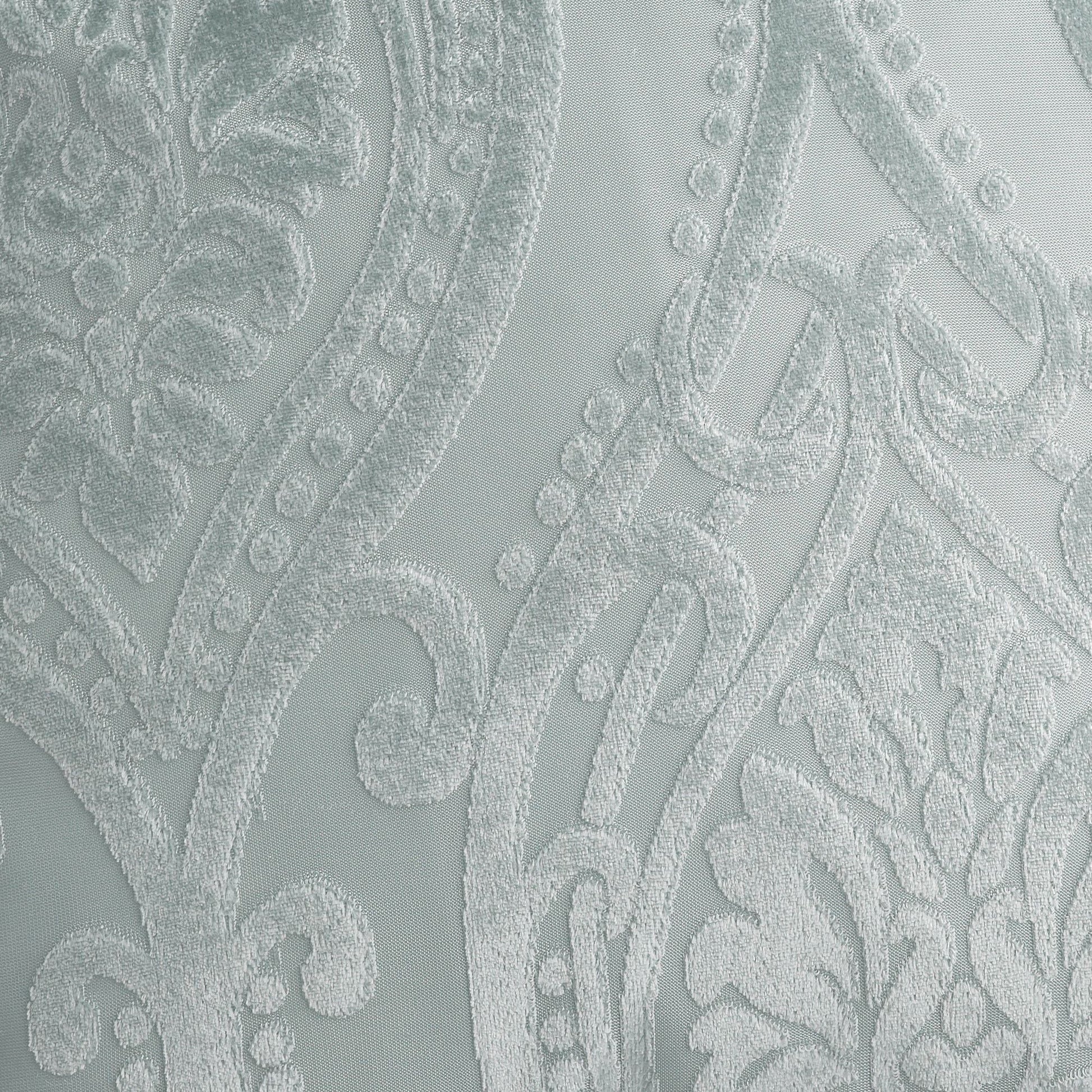 Chateau Pair of Eyelet Curtains by Curtina in Duck Egg - Pair of Eyelet Curtains - Curtina