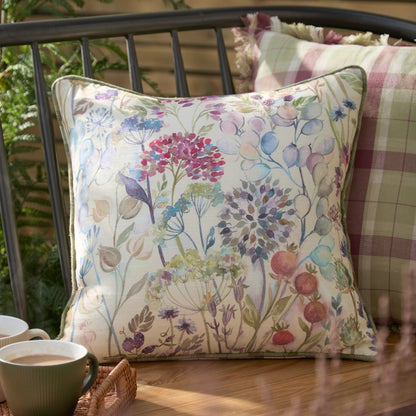 Voyage Maison Country Hedgerow Outdoor Cushion - Moss