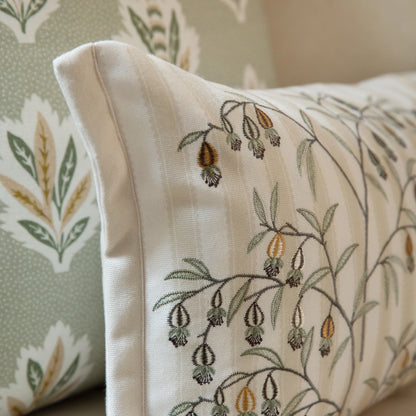 Sanderson Chinese Lanterns Cushion - Linen
