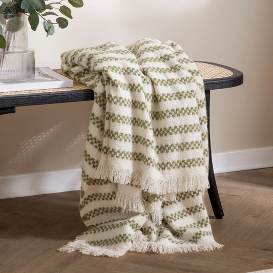 HÖEM Clyne Throw - Olive