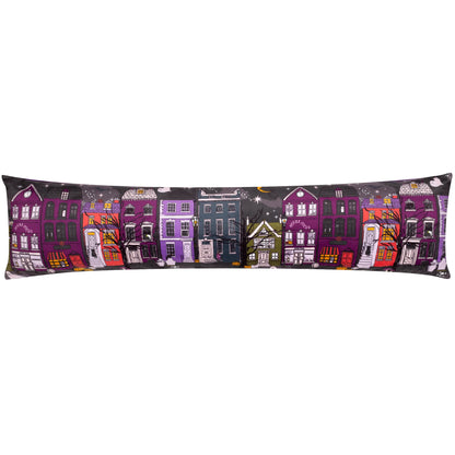 Furn Creepy Town Draught Excluder - Charcoal Black