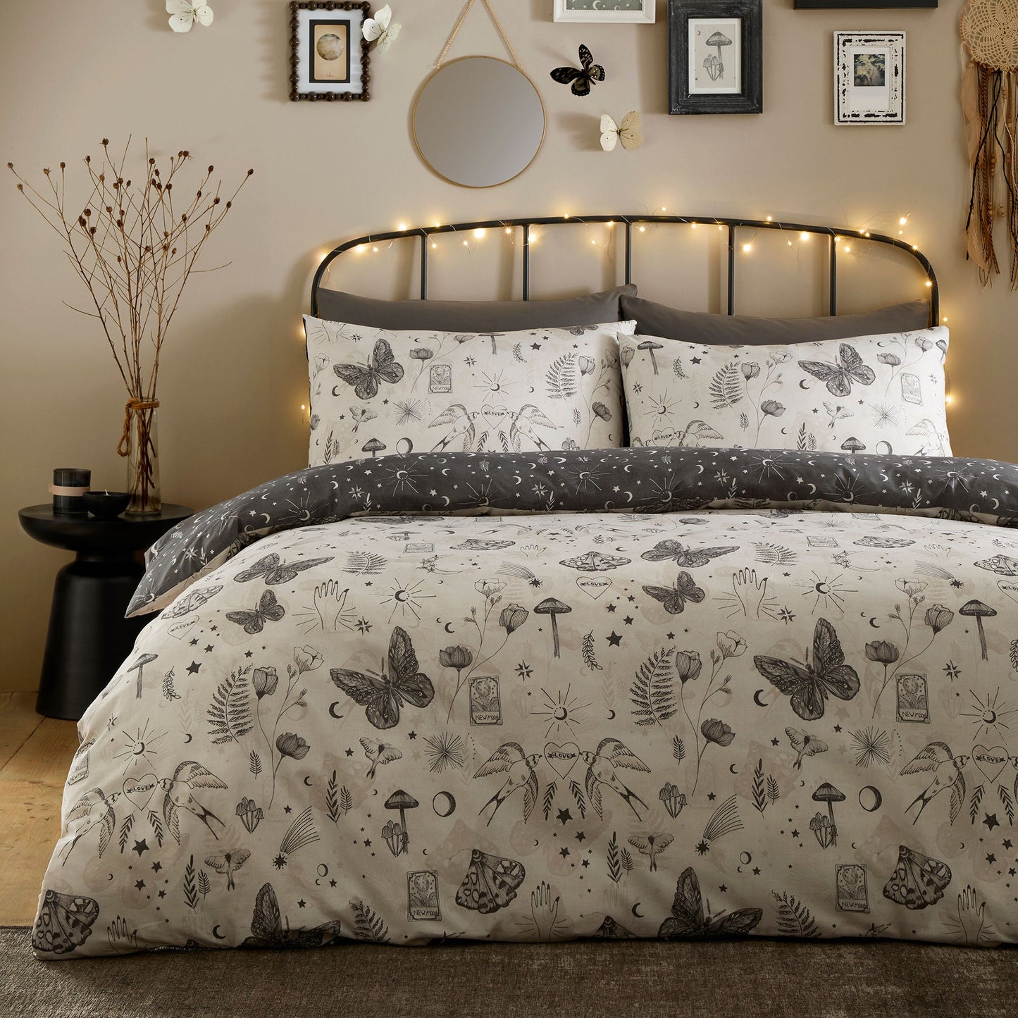 Fusion Celeste Duvet Cover Set - Grey