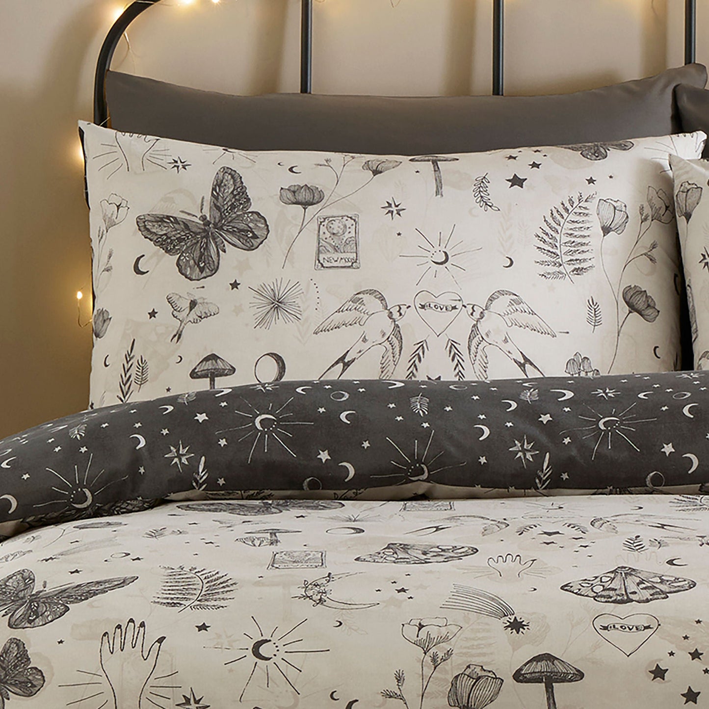 Fusion Celeste Duvet Cover Set - Grey