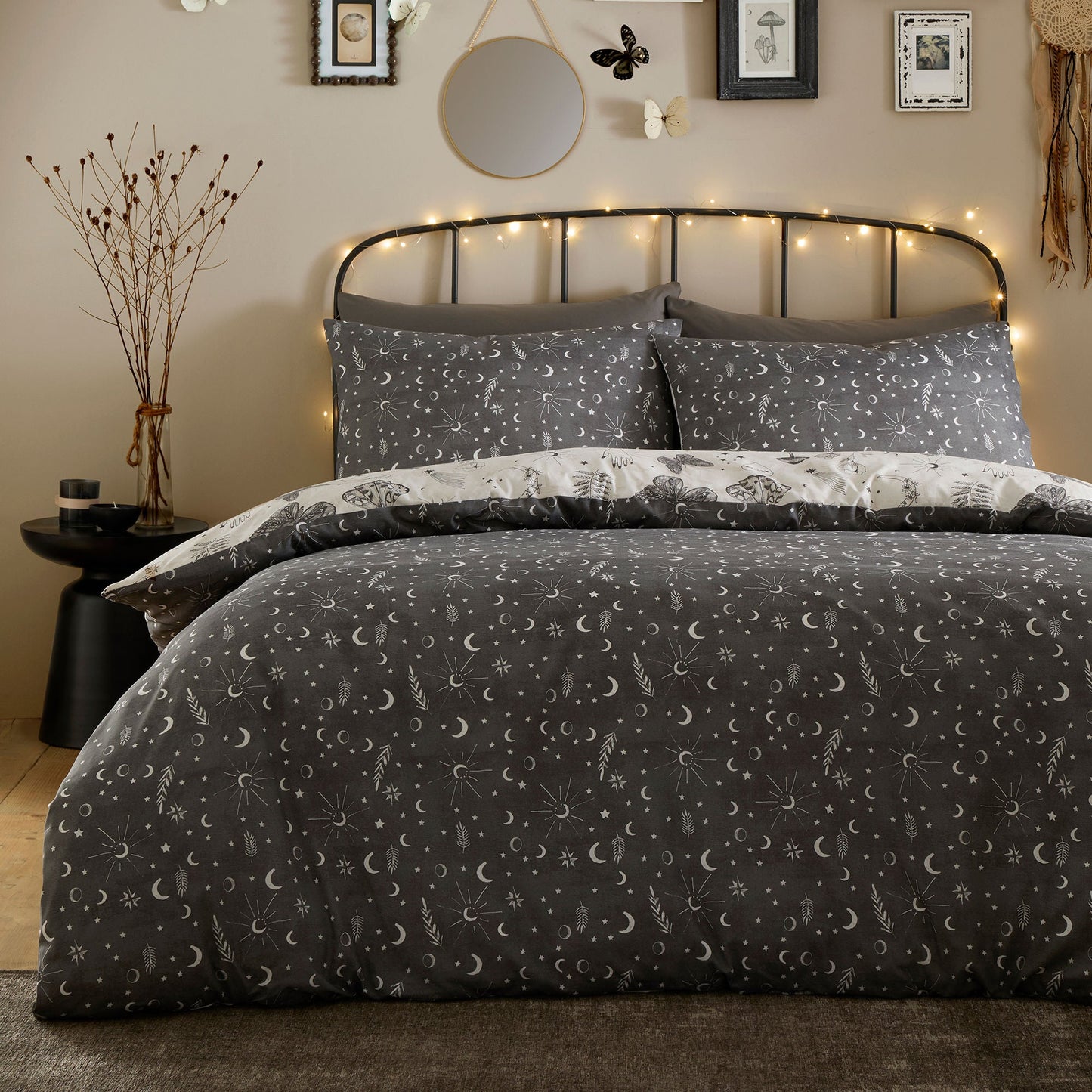 Fusion Celeste Duvet Cover Set - Grey
