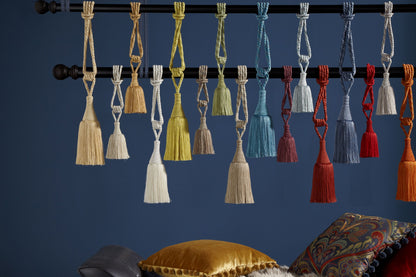 Hallis Colour Passion Trends Large Tassel Tieback - Cream