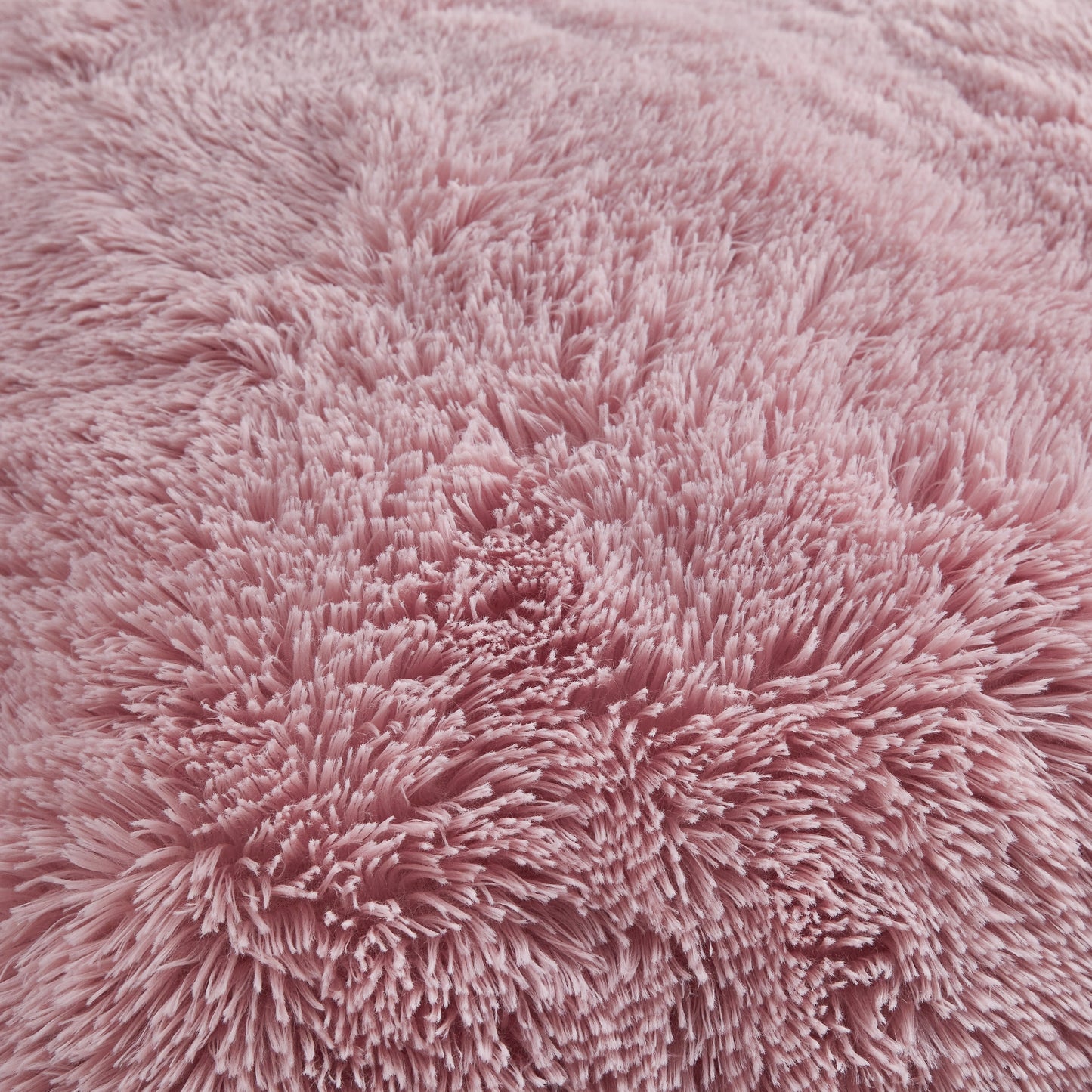 Catherine Lansfield Cuddly Duvet Cover Set - Blush