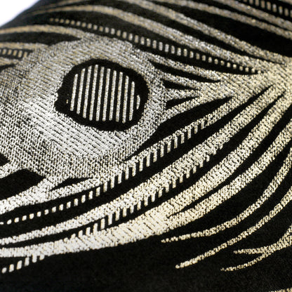 Dandy Cushion by Laurence Llewelyn-Bowen in Black 30 x 50cm - Cushion - Laurence Llewelyn-Bowen