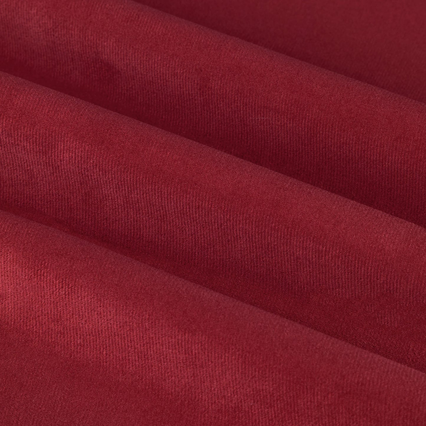 Furn Ultimate Velvet Pencil Pleat Curtains - Burgundy