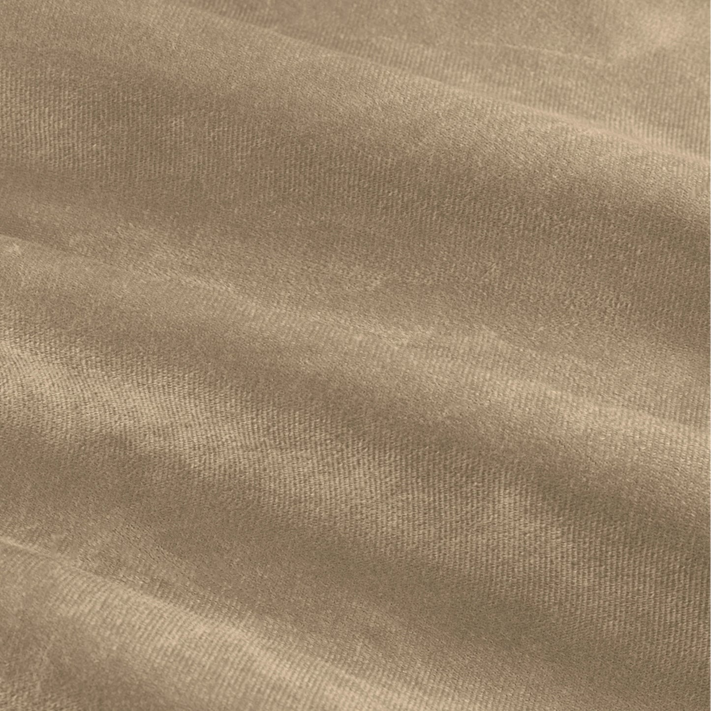 Furn Ultimate Velvet Pencil Pleat Curtains - Mocha