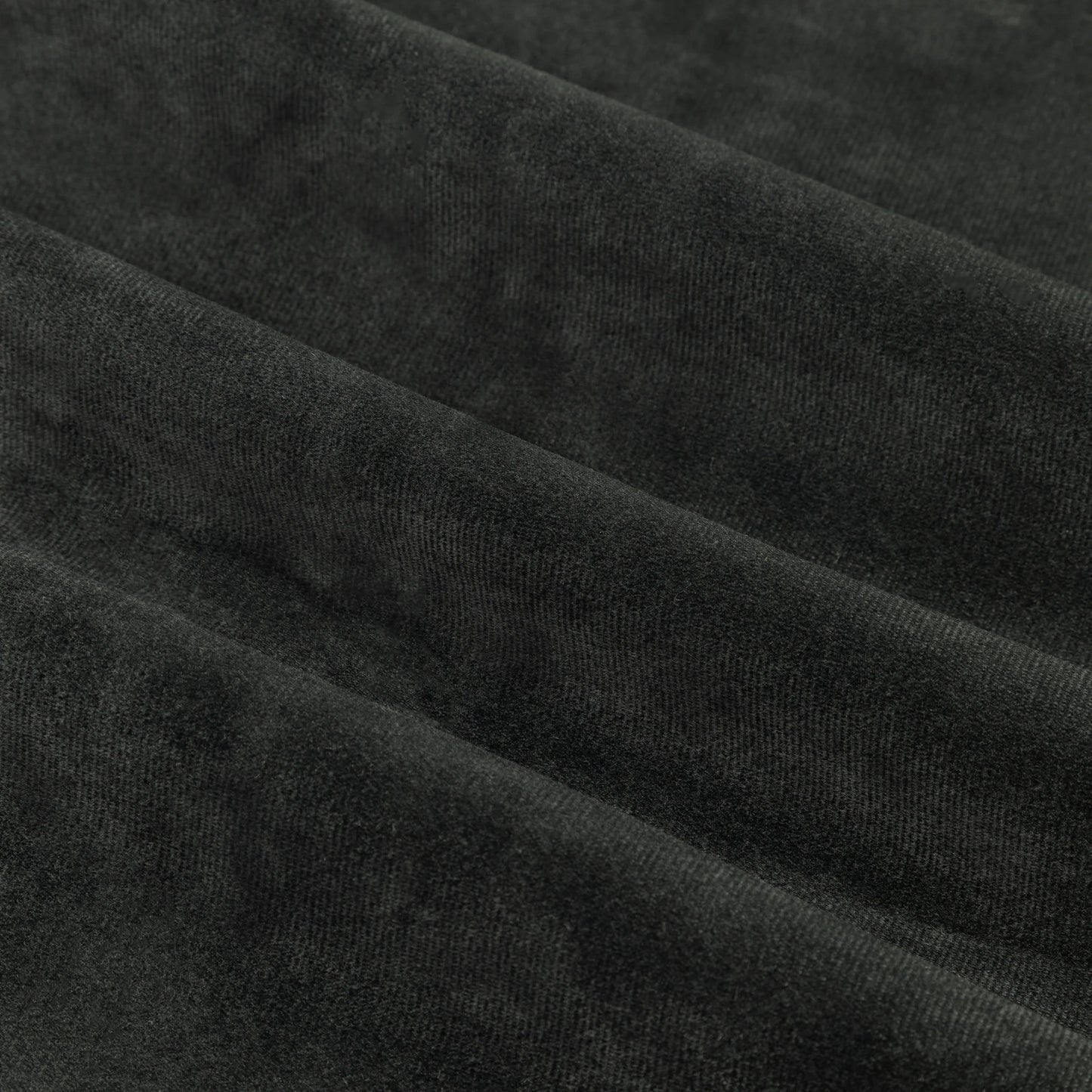 Furn Ultimate Velvet Eyelet Curtains - Black