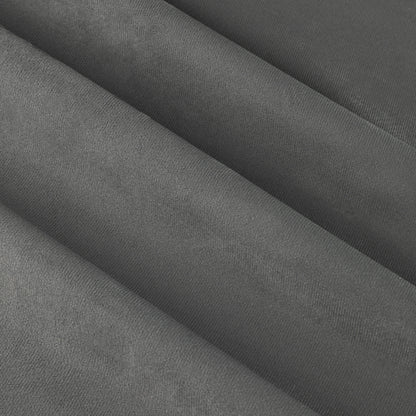 Furn Ultimate Velvet Eyelet Curtains - Charcoal