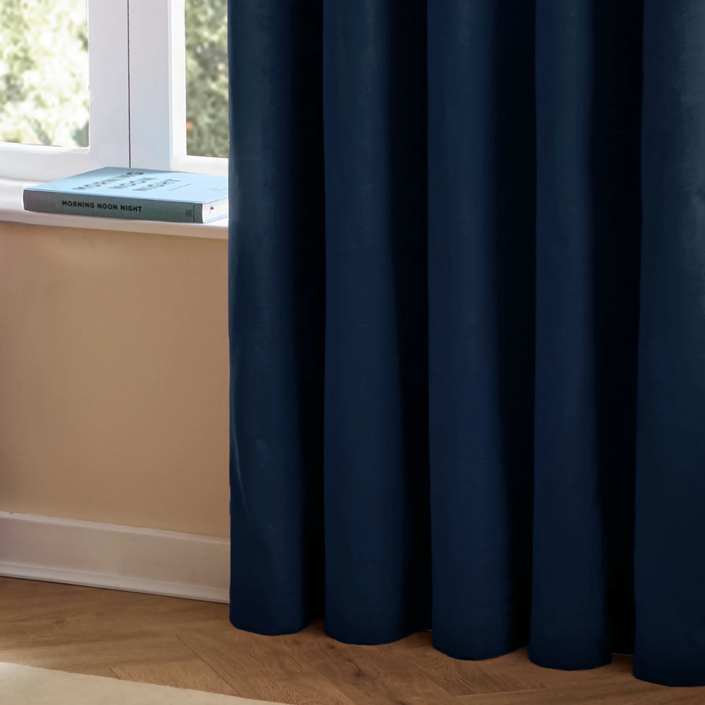 Furn Ultimate Velvet Eyelet Curtains - Royal