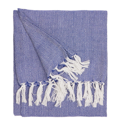 Furn Dessa Outdoor Throw - Cobalt
